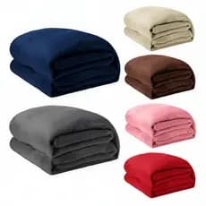 Cobertor Manta Casal Microfibra Soft 2x1,80 Macia Quentinha Antialérgica Dupla Face Toque Aveludado e Suave Varias Cores