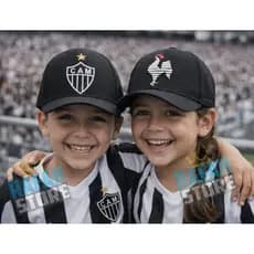 Boné Infantil Galo - Boné Infantil Atlético