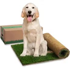 Tapete Higiênico Refil Natural de Grama Para Cachorro 60x40