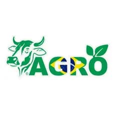 Adesivo Agro Bandeira do Brasil 16x7cm Para Moto, Carro, Caminhão, Rural, Vinil Resistente