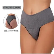Calcinha Sem Costura Cintura Alta – Invisível Sob Roupa Justa