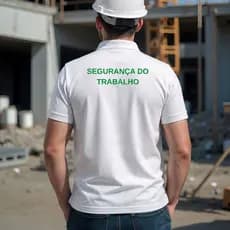 Camisa Segurança do Trabalho Gola Polo Qualidade Camiseta Uniforme Profissional Segurança Trabalho