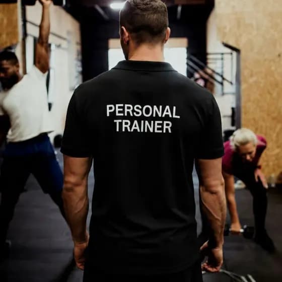 Camisa Personal Trainer Camiseta Gola Polo Profissional Professor de Academia Treinos Funcionais