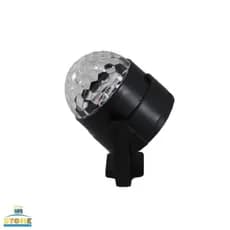 Globo de Luzes para Festa Luz de LED RGB Giratória Decoração Aniversário