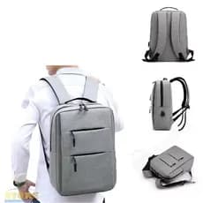 Mochila Escolar Executiva para Notebook 15.6 Slim Antifurto Impermeável Reforçada