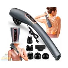 Massageador Elétrico Corporal 6 em 1 Profissional Relaxamento Muscular Anti Stress Sem