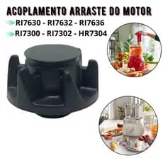 Arraste Do Motor para Liq Philips Walita Ri7630 Ri7632 Ri7300 Ri7302 Ri7304