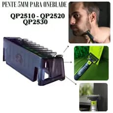 Pente 5 mm Para Aparadores Oneblade One Blade Qp2510, Qp2520 Original