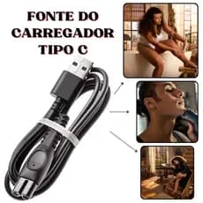 Carregador Tipo C para Aparador Philips BG3007 QP2724 BRL146