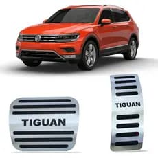 Pedaleiras Acelerador Freio Vw Tiguan Automatico  Aco Inox