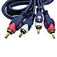 Cabo Rca 1,5m 2rcax2rca Som Automotivo