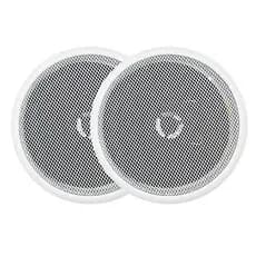 2 Caixas Arandela Som Ambiente Redonda 5 Pol 55w Coaxial