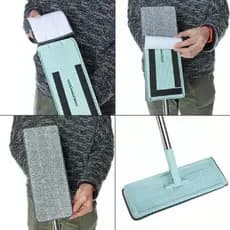 Vittak Refil para Mop Flat Spray Microfibra Reutilizável Lavável Ideal para Limpeza de Piso Casa Cozinha Banheiro