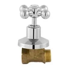 Registro de Pressão Para Chuveiro 1/2 1416 Cromado Completo Vedante C-33 Metal