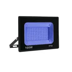 Refletor AZUL Led 30W/50W/100W Piscina/Jardim/Fachada Holofote Bi-volt 110/220 Aprova D A'gua
