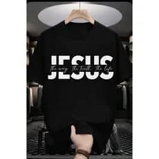 Camiseta Streetwear 100% Algodão Jesus the Truth
