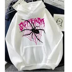 Moletom Canguru Moda Inverno  Unissex Blusao Capuz Estiloso Desenho Feminino