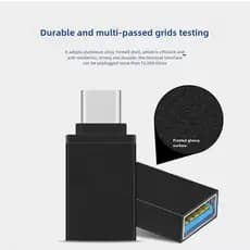 Adaptador USB-A para USB-C USB A C conversor