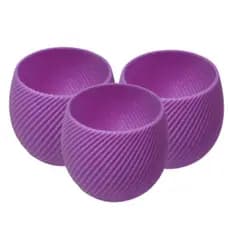 Kit Com 3 Vasos N7 (pequeno) | ROXO