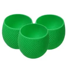 Kit Com 3 Vasos N7 (pequeno) | VERDE