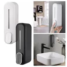Dispenser Sabonete Sabão Líquido Porta Saboneteira De Parede Banheiro Suporte Dispensador Álcool Gel