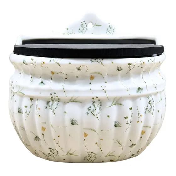 Saleiro 1KG - Porcelana Decorada Arabescos