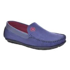 MOCASSIM G2M,SAPATILHA, DRIVE,SLIP ON,MATERIAL JEANS OXFORD SOLADO DE BORRACHA COSTURADO ANTIDERRAPANTE.