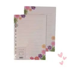 Refil Caderno Argolado - Fina Ideia - Seja Como Flor