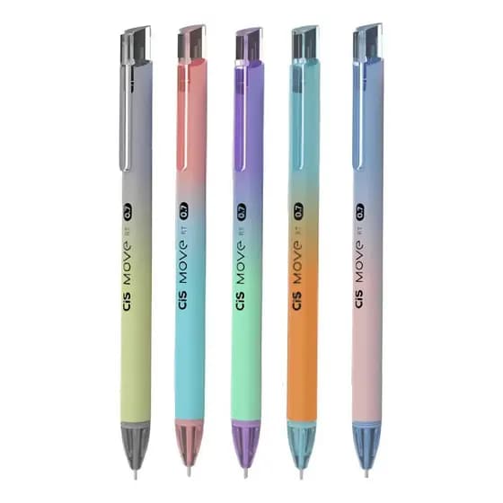 Caneta Esferografica Retratil Cis Move 0,7mm - Und - CIS