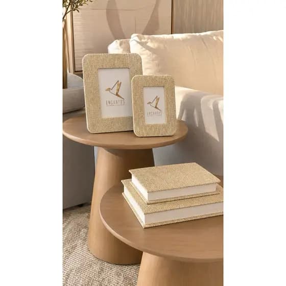 Livros Decorativos/ Porta Retrato Textura Luxo/ Decoração de Sala/ Home decor