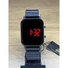 Relógio LED Digital de Pulso Esportivo Feminino Á Prova d'água Masculino Pulseira de Silicone