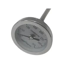 Termômetro 0/350°C Haste Rígida Angular 2" Comprimento 20cm Rosca 1/2" Bsp