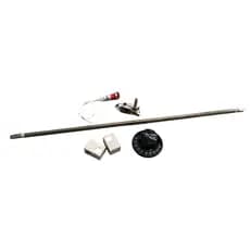Kit P/ Estufa Resistência 110v + Termostato + Led + Isolador