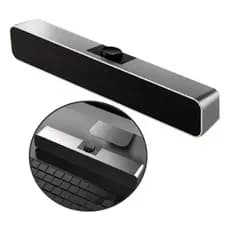 Mini Soundbar Caixa De Som Potente Smart TV PC Notebook P2 6W rms 38CM