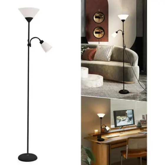 Luminária Pedestal Dupla De Piso/Chão Ambientes e Decoração ASIA_HOME