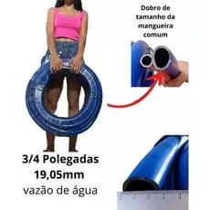 Mangueira Grossa Jardim 3/4 polegadas 100 metros para poço artesiano forte 20-30-40-50-60 Metr