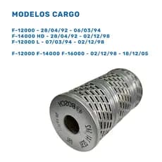 FILTRO RESERVATÓRIO DIREÇÃO HIDRÁULICA FORD DIVERSOS MODELOS CARGO F-4000 F-12000 F-14000