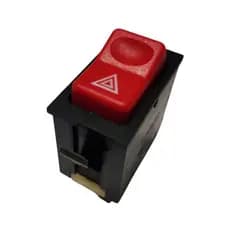 Botão Pisca Alerta Ford Cargo 12v Original Ford 4c4513a350ab DNI Automotive