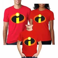 Camiseta  Os Incríveis Unissex envio imediato dia dos pais
