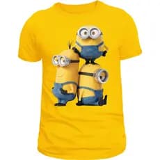 Camisetas Masculina Feminina Personalizadas Personagens Minions 100% algodão novidade