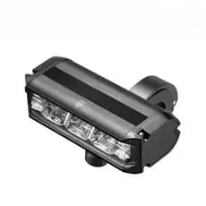 Lanterna Frontal Bike Super Brilho Recarregável Aluminio Usb Farol Bike 3 Leds Tg3 900 Lumens