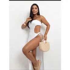 Saida de praia feminina by juh