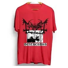 Camiseta Mayhem Deathcrush EP 1987 Posercorpse Black metal, Thrash metal, Crust