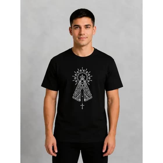 camiseta unissex nossa  senhora aparecida católico 100%algodão