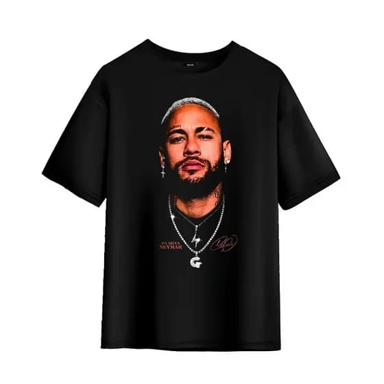 CAMISETA PRINCIPE NEYMAR 100%ALGODÃO ENVIO IMEDIATO