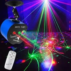 Projetor De Palco Laser De 60 Modelo Luz Led Rgb Party Ktv Club Dj Shooting Lights
