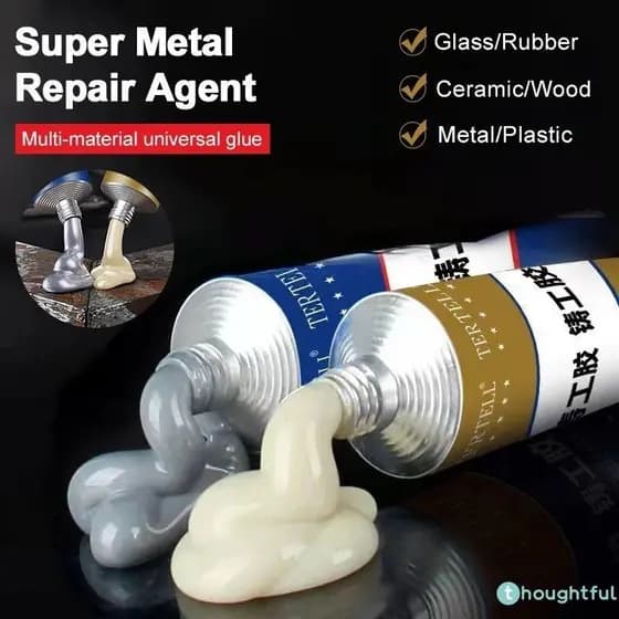 Cola De Soldagem 20/70 / 100g, Cola Industrial Forte De Alta Resistência Para Fundição Ab, Pasta De Reparo De Metal Líquido, Solda Fria, Selante De Ligação Para Reparo De Metal