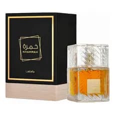 Perfume Lattafa Khamrah eau de parfum 100 ml com Nf