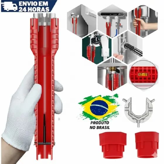 Chave Parafuso de Vaso Sanitário e Reparos em Sistemas Hidráulicos