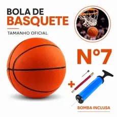 Bola De Basquete Texturizada Tamanho 7 Padrão Ótima Qualidade